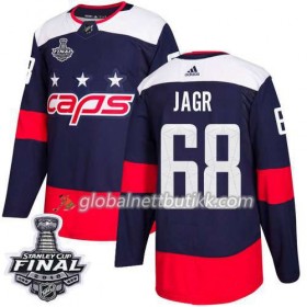 Washington Capitals Hockeydrakt Jaromir Jagr 68 2018 Stanley Cup Final Patch Stadium Series Adidas Authentic - Herre